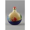 Image 2 : Large Chinese Peking Glass Snuff Bottle
