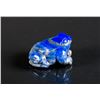 Image 2 : Chinese Lapis Lazuli Carved Frog