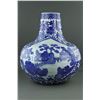 Image 2 : 20th C. Chinese B&W Large Porcelain Vase
