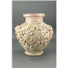 Image 1 : Chinese Scrollwork Carved Pottery Jar