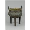 Image 1 : Chinese Qing Period Bronze Tripod Censer
