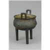 Image 2 : Chinese Qing Period Bronze Tripod Censer