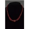 Image 2 : Set of Two Fine Chinese Red Coral Carved Necklaces