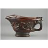 Image 1 : Chinese Horn Carved Libation Cup