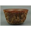 Image 1 : Chinese Carved Horn Cup
