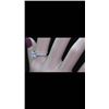 Image 3 : Natural Princess Diamond Ring E/SI1 - 1.05 Cts