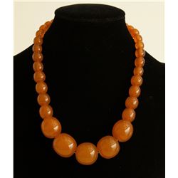 Antique Natural Butterscotch Egg Yolk Baltic Amber Bead