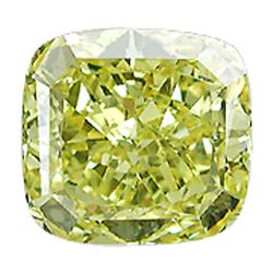 Fancy Intense Yellow Diamond SI2 2.01 carats - GIA