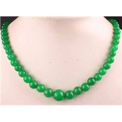 Green jade Necklace