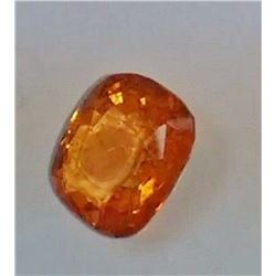 Natural Orange Sapphire 4.25 carats