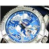 Image 4 : Seiko Blue Camouflage Watch