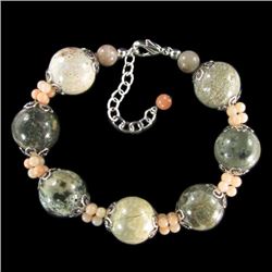 Natural Stone Hand carved Bracelet