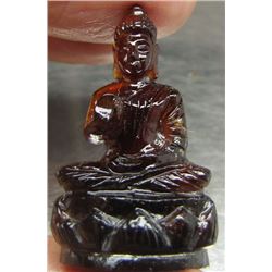 Natural gemstone hand Carved Buddha