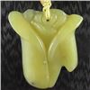 Image 2 : Natural Stone Lemon Jade Necklace