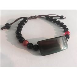 Natural Stone & Bead Bracelet