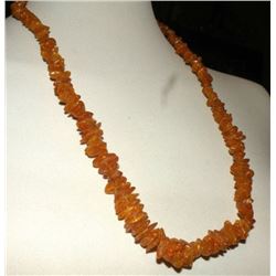Natural Amber Necklace 21 grams