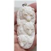 Image 1 : Hand Craved Bear Family Pendant