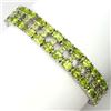 Image 1 : Stunning Natural Green Peridot 197 carats Bracelet