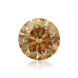 Natural Champagne Diamond SI1 - 3.13 ct - No Treatment