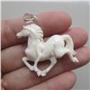 Image 1 : Hand Craved Running Horse Pendant