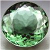 Image 1 : Natural Light Green Tea Color Amethyst 18.08 carats