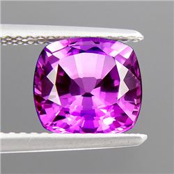 Cushion Purple Sapphire 3.51 carats