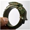 Image 1 : Antique Jade hand carved Dragon Bracelet