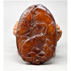 Antique Finely Crafted Natural Jade pendant