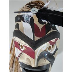 West Coast Native Makah Warrior Mask