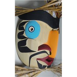 Northwest Coast Native Art Grouse Mask