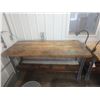 Image 2 : 72" x 31" x 35" Maple Work Bench with Light