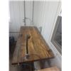 Image 3 : 72" x 31" x 35" Maple Work Bench with Light
