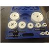 Image 2 : Steele X 9 Hole Saw Set w/ Madnrels