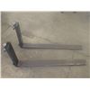 Image 1 : Set of 48" Lift Truck Forks