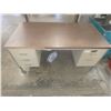 Image 1 : Office Desk with Contents 60" x 35" x 29"