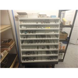 Hardened D Head Push Pins w/ Shelving Unit