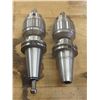 Image 3 : CAT40 Holder w/ Jacobs Drill Chucks