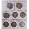 Image 1 : 5 BARBER HALVES & 3 WALKERS