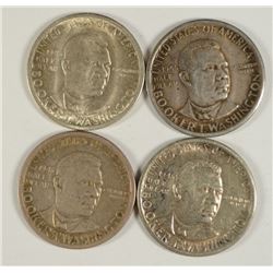 (2) 1946 & (2) 1946-S BOOKER T WASHINGTON COMMEN HALF DOLLARS