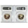 Image 2 : (2) 1999 PROOF SUSAN B ANTHONY DOLLARS PCGS PR-69'S DCAM