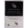 Image 3 : 2014 BASEBALL COMMEMORATIVE HALF BU IN ORIGINAL PACKAGING