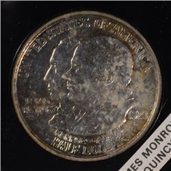 1923-S MONROE COMMEMORATIVE HALF AU