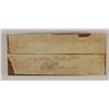 Image 2 : RARE TEXAS CONFEDERATE PRINTING BLOCK THAT PRODUCED A 1862  FIFTY CENT  NOTE