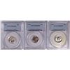 Image 1 : ( 3 ) 1946 ROOSEVELT DIMES, PCGS MS-66 FULL BANDS