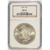 Image 1 : 1879 MORGAN SILVER DOLLAR, NGC MS-62