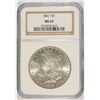 Image 1 : 1882 MORGAN SILVER DOLLAR, NGC MS-63  BLAST WHITE!