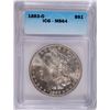 Image 1 : 1883-O MORGAN SILVER DOLLAR, ICG MS-64