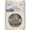 Image 1 : 1987 AMERICAN SILVER EAGLE, PCI MS-70 PERFECT RARE! BOOKS FOR $2500.00