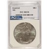 Image 1 : 1996 AMERICAN SILVER EAGLE, PCI MS-70!!   TRENDS FOR $3,500.00