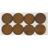 Image 2 : (8) 1911-D LINCOLN CENTS